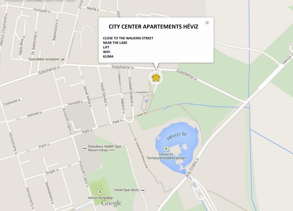 City Center Apartments Hévíz المظهر الخارجي الصورة
